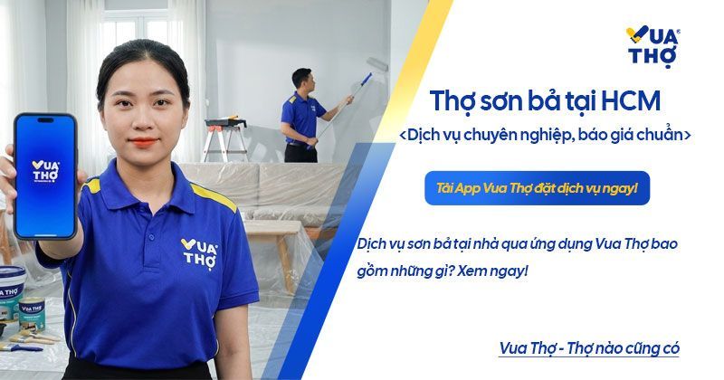 Thợ Sơn Bả Nhà HCM Uy Tín - Báo Giá Sơn Tường Rẻ Nhất 2026